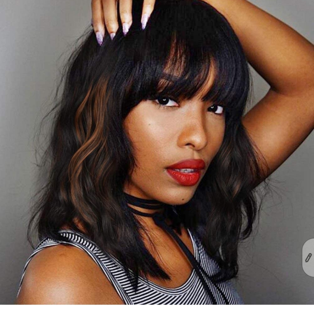 BOB WIG WITH BANGS